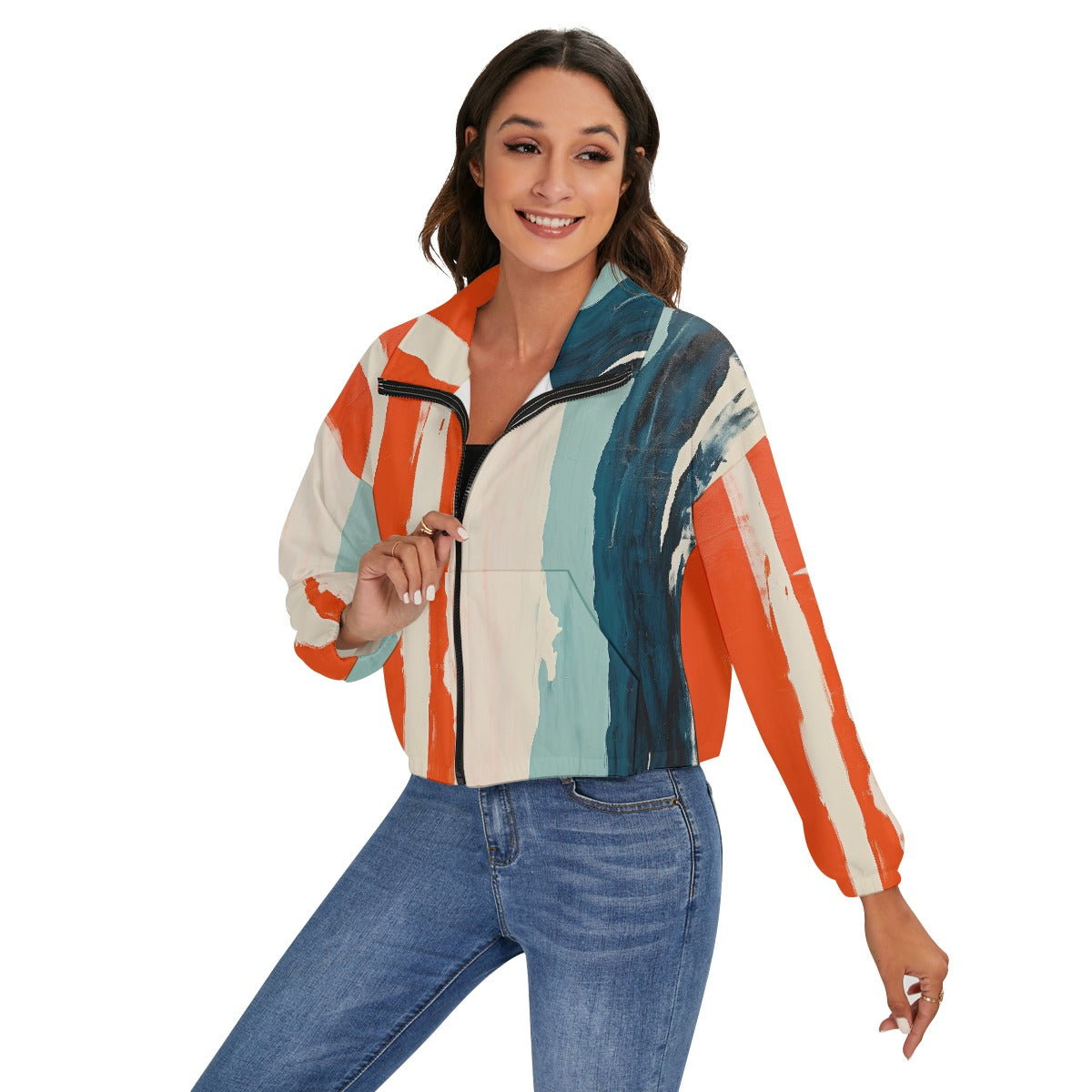 All-Over Print Women's Zip Jacket