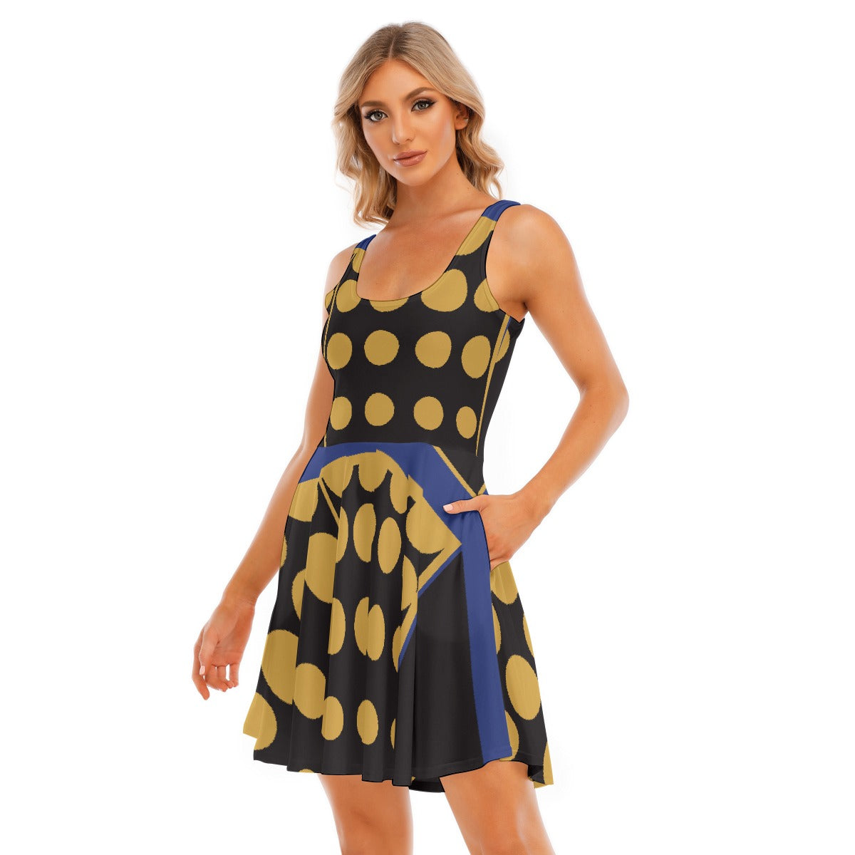 All-Over Print Women's Tank Vest Dress