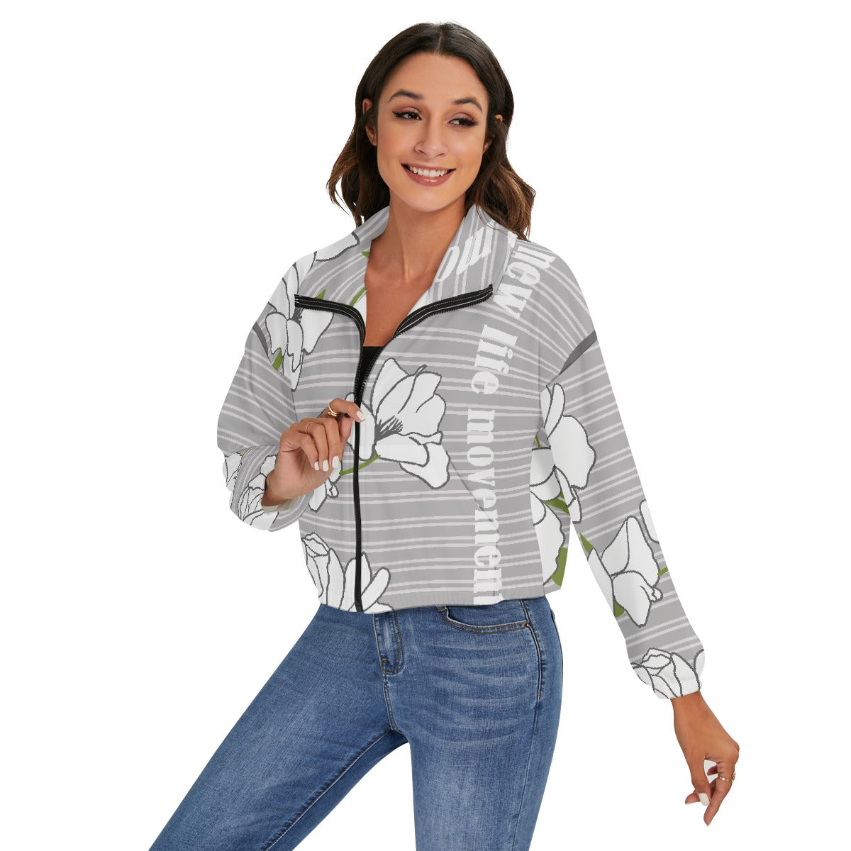 All-Over Print Women's Zip Jacket