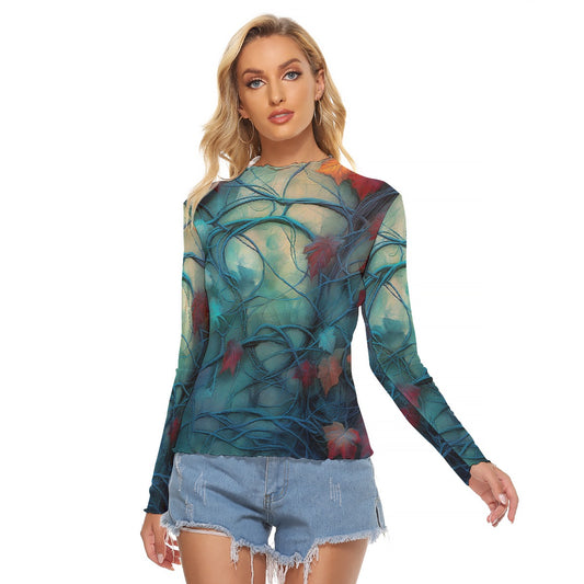 All-Over Print Women's Mesh T-shirt