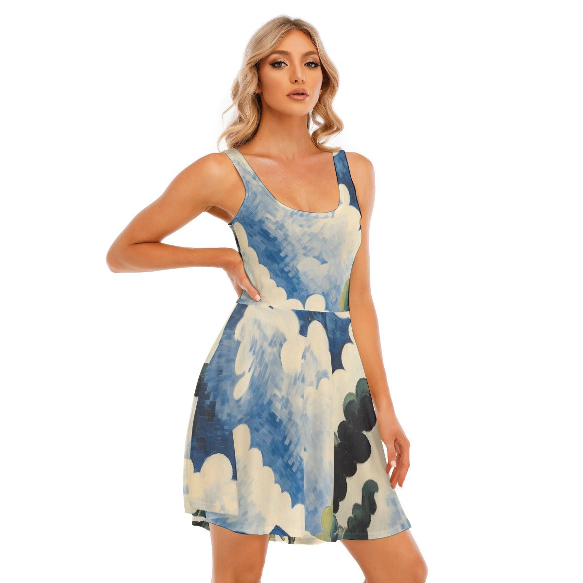 All-Over Print Women's Tank Vest Dress