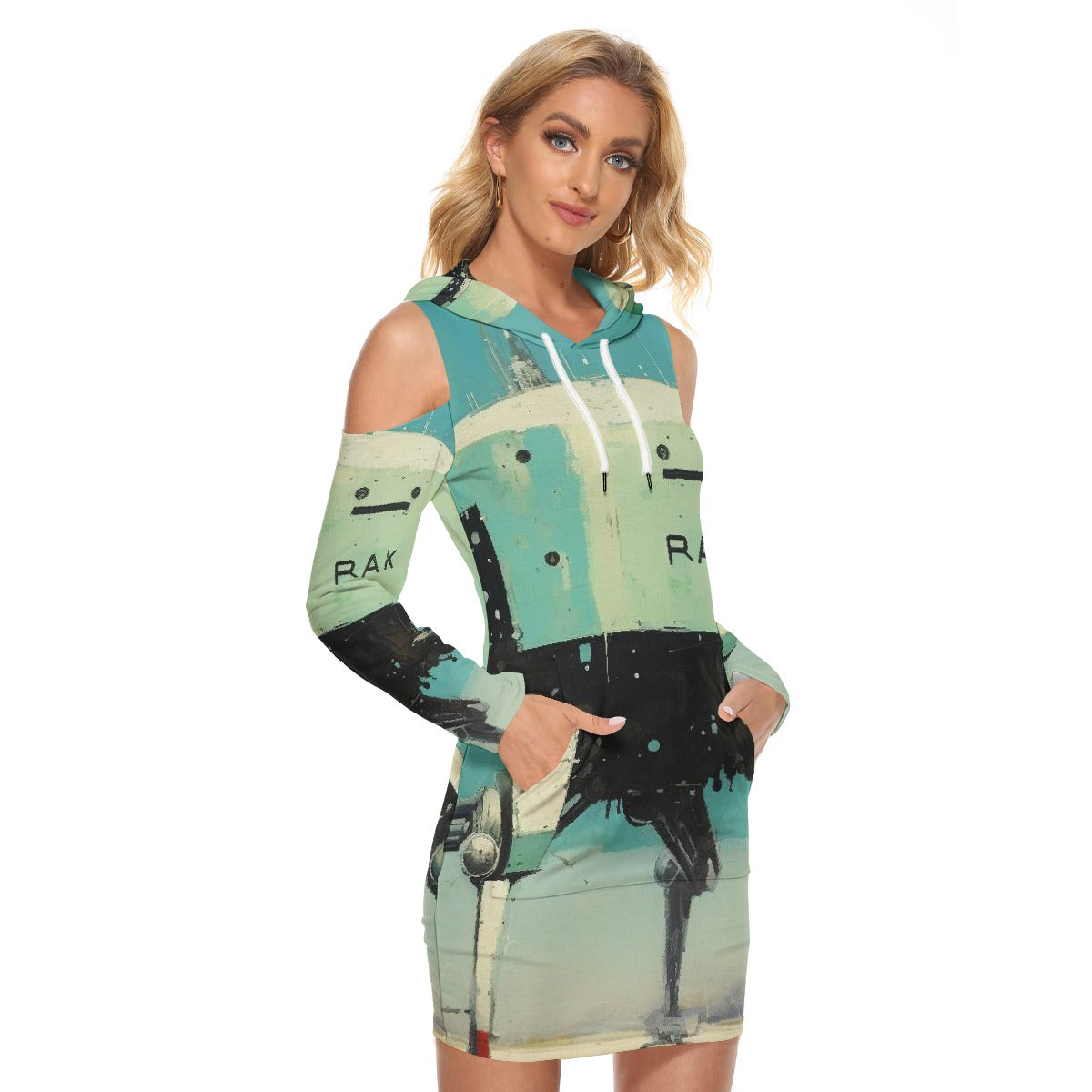 All-Over Print Women's Tight Dress