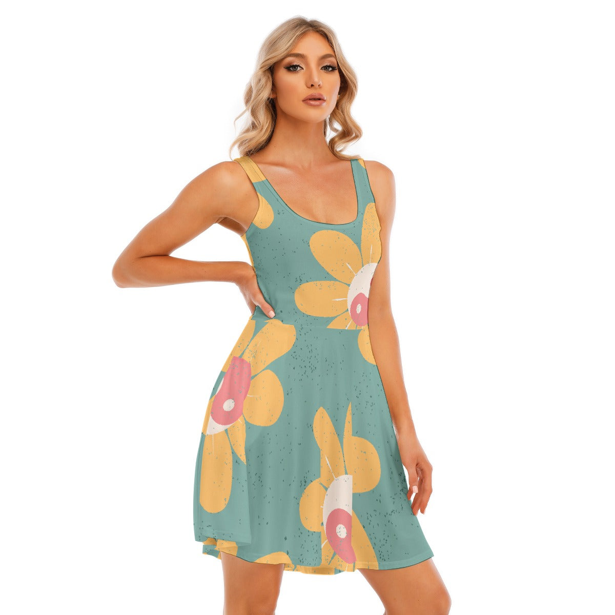 All-Over Print Women's Tank Vest Dress