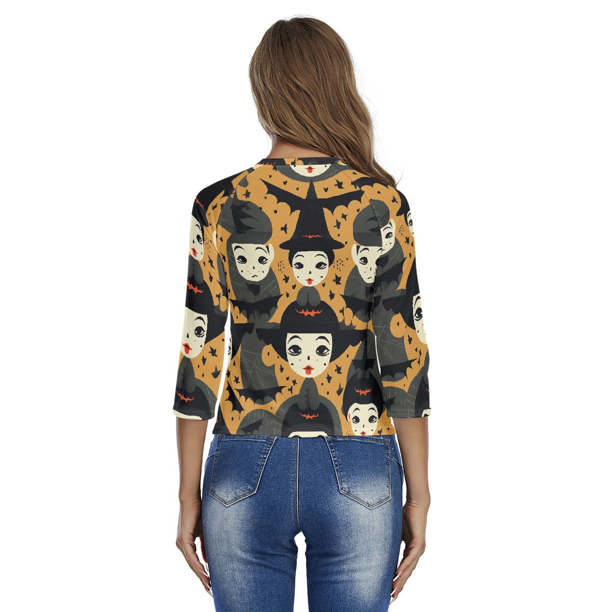 All-Over Print Women's Raglan Sleeves T-shirts