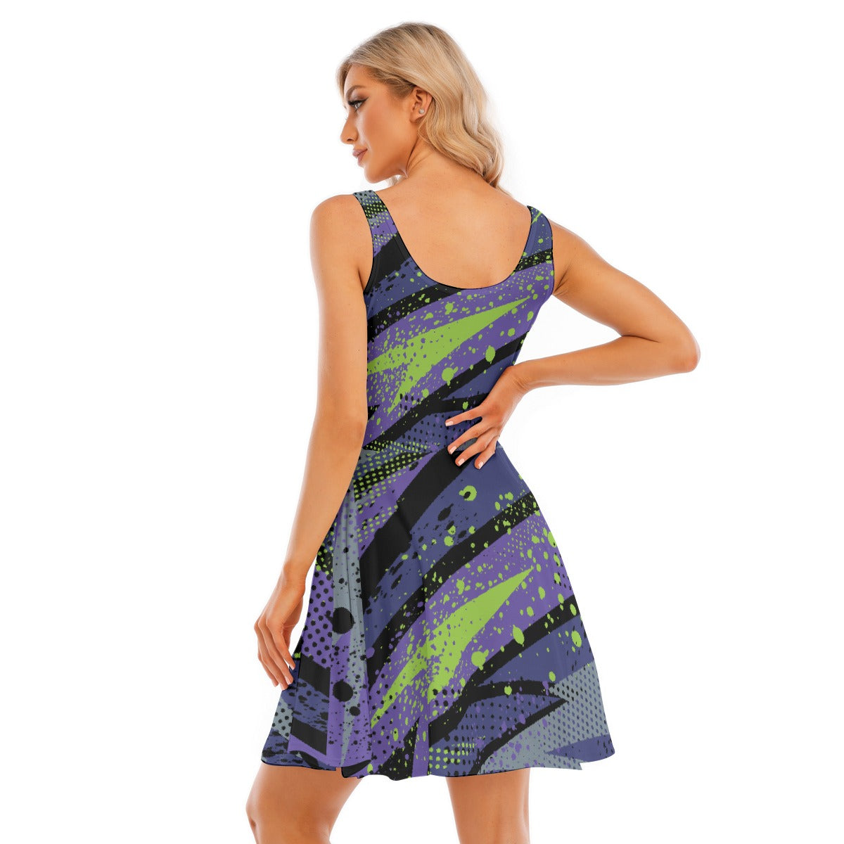 All-Over Print Women's Tank Vest Dress