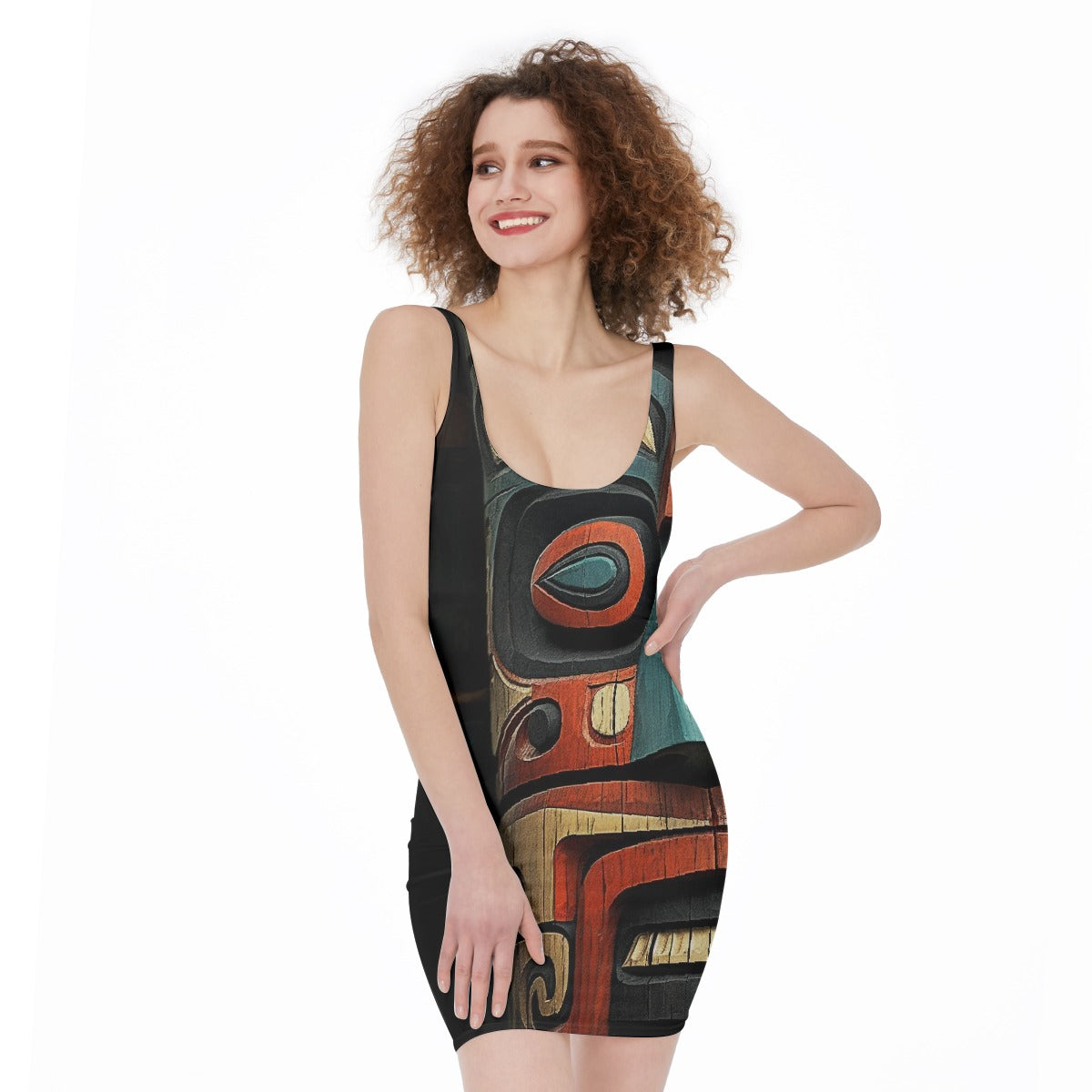 All-Over Print Women's Bodycon Dress