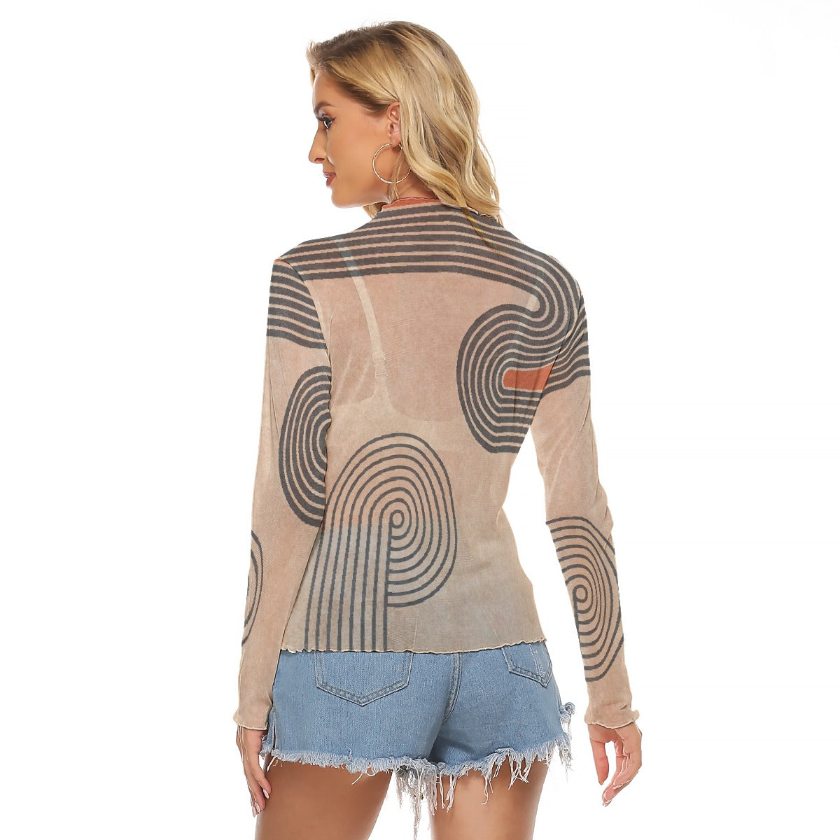 All-Over Print Women's Mesh T-shirt