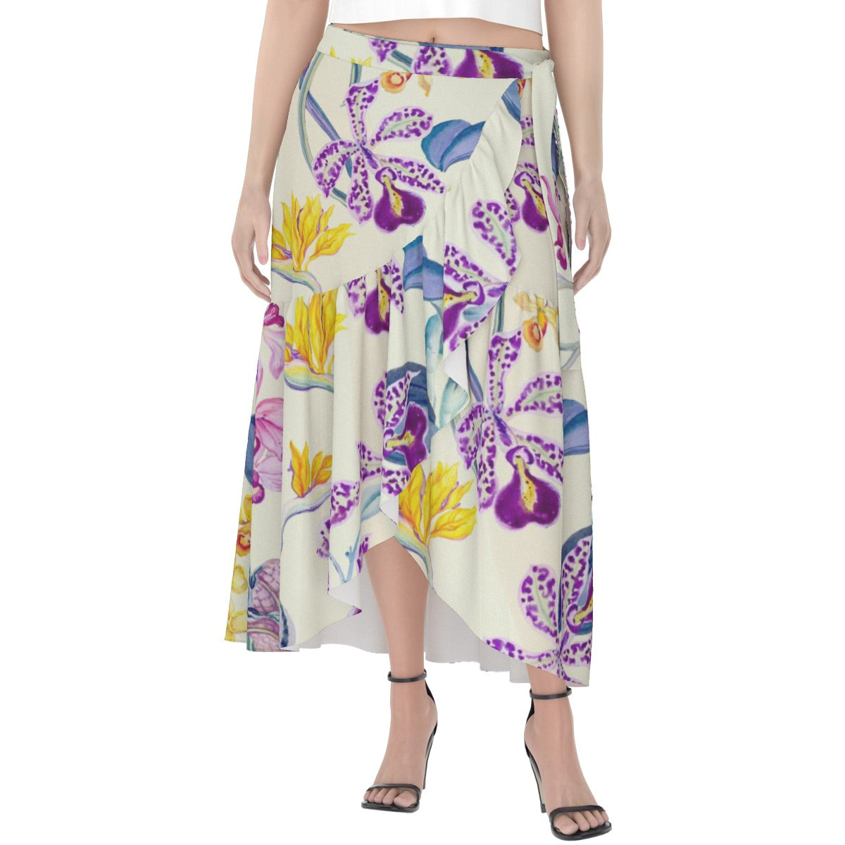 All-Over Print Women's Wrap Skirt