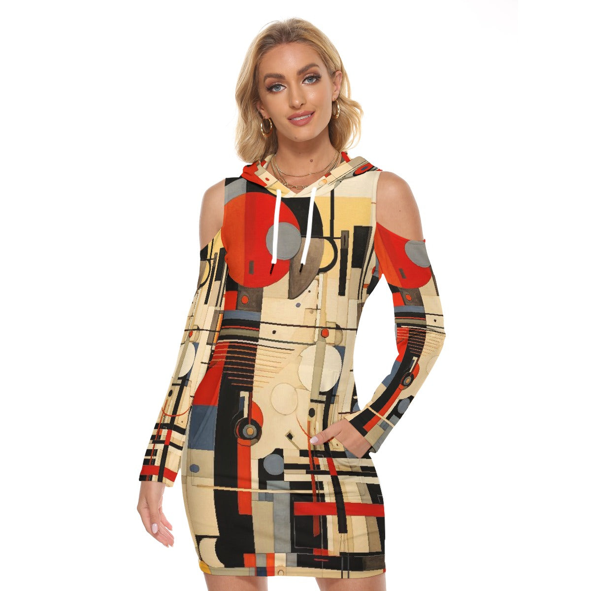 All-Over Print Women's Tight Dress