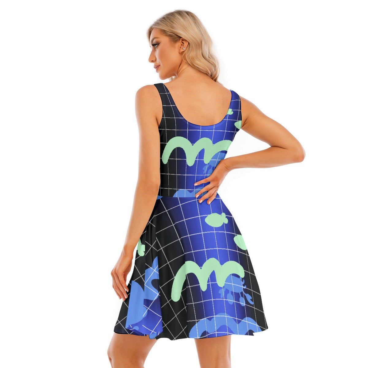 All-Over Print Women's Tank Vest Dress