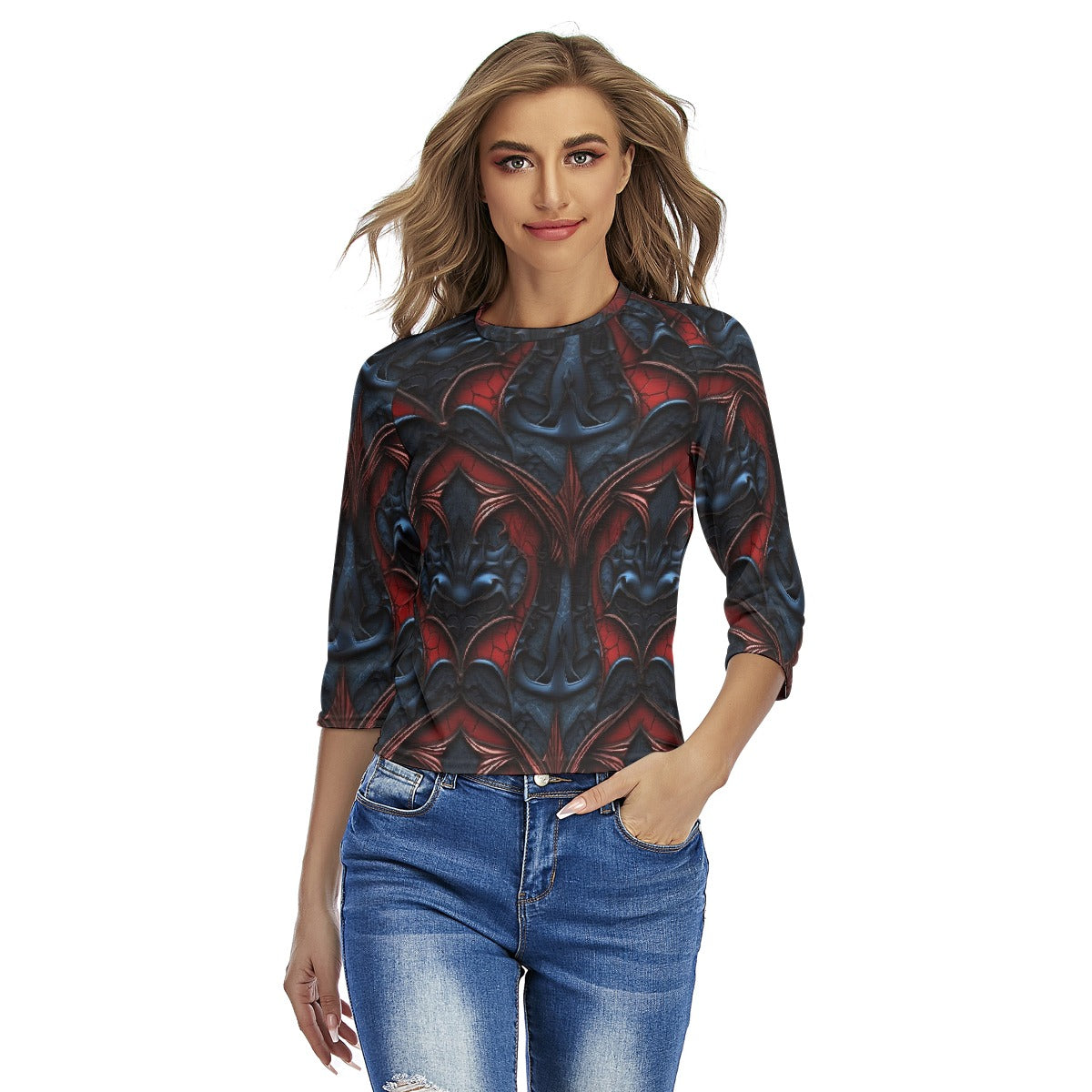 All-Over Print Women's Raglan Sleeves T-shirts