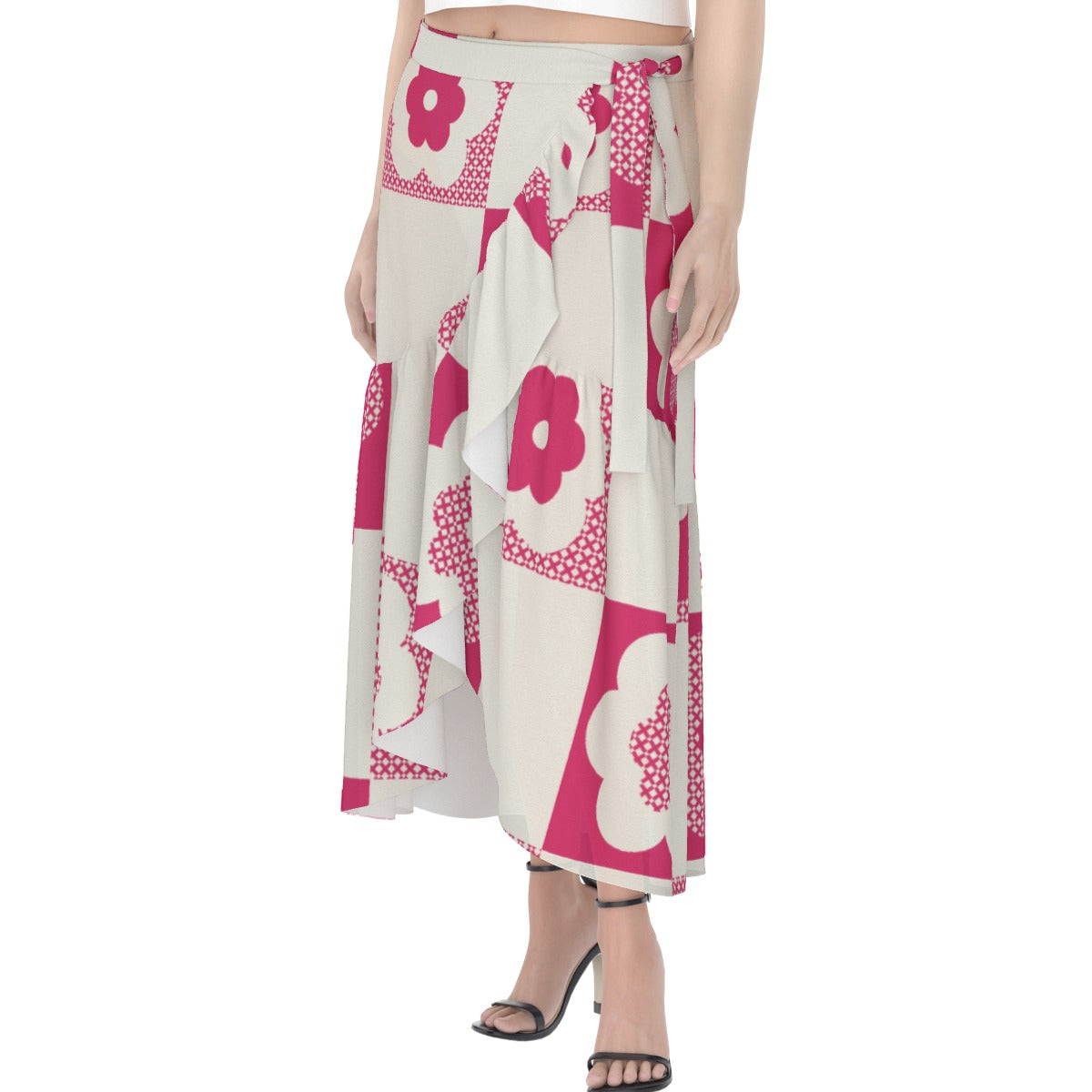 All-Over Print Women's Wrap Skirt