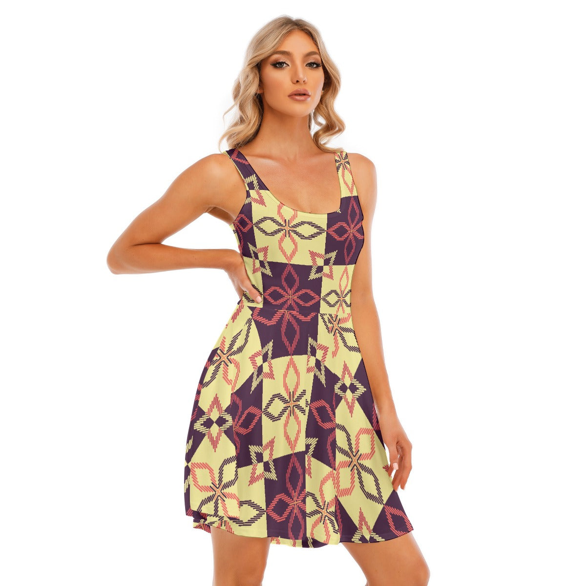 All-Over Print Women's Tank Vest Dress