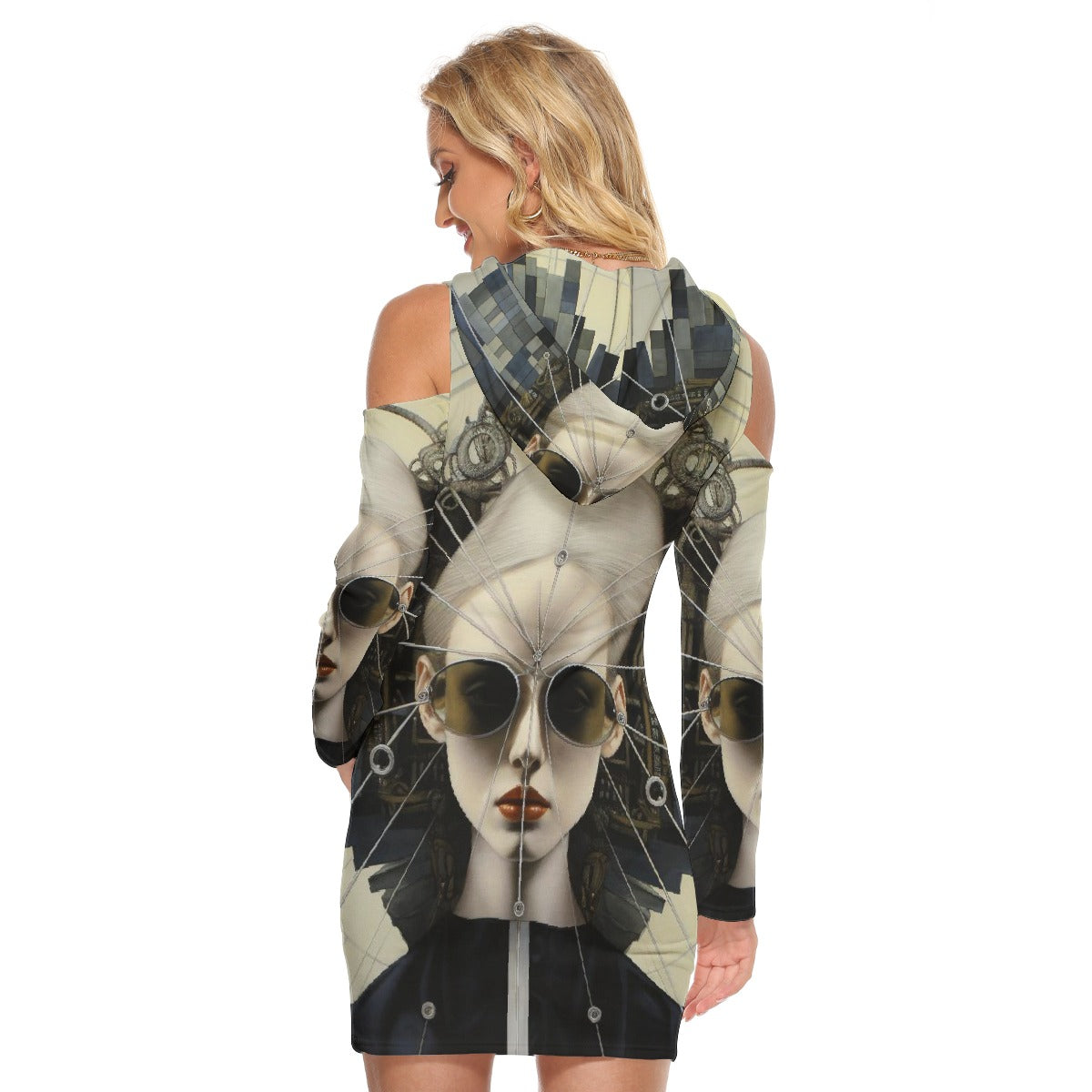 All-Over Print Women's Tight Dress