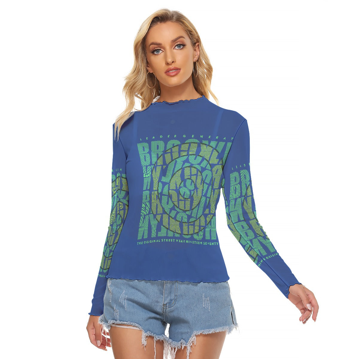 All-Over Print Women's Mesh T-shirt