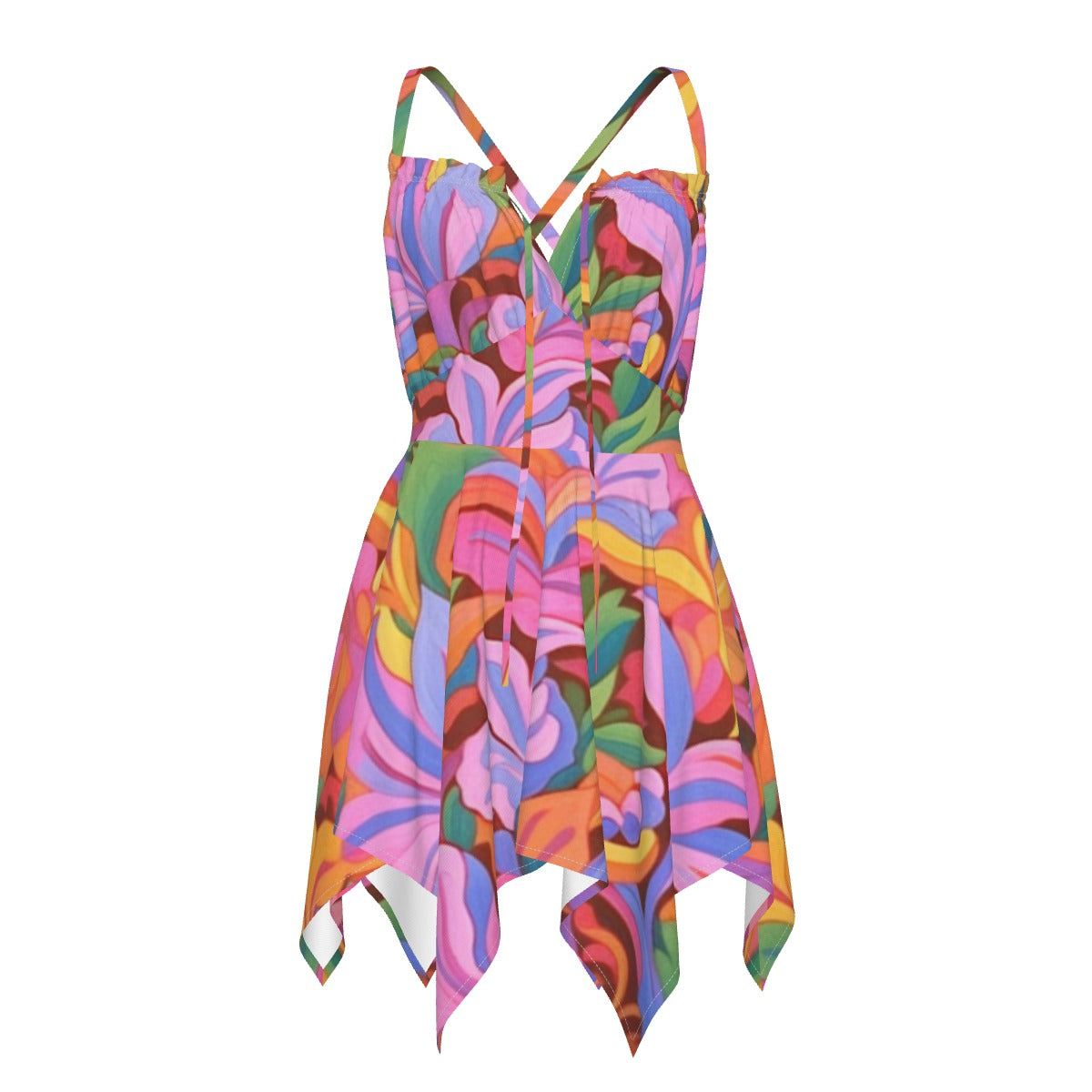 All-Over Print Women's Slip Dress