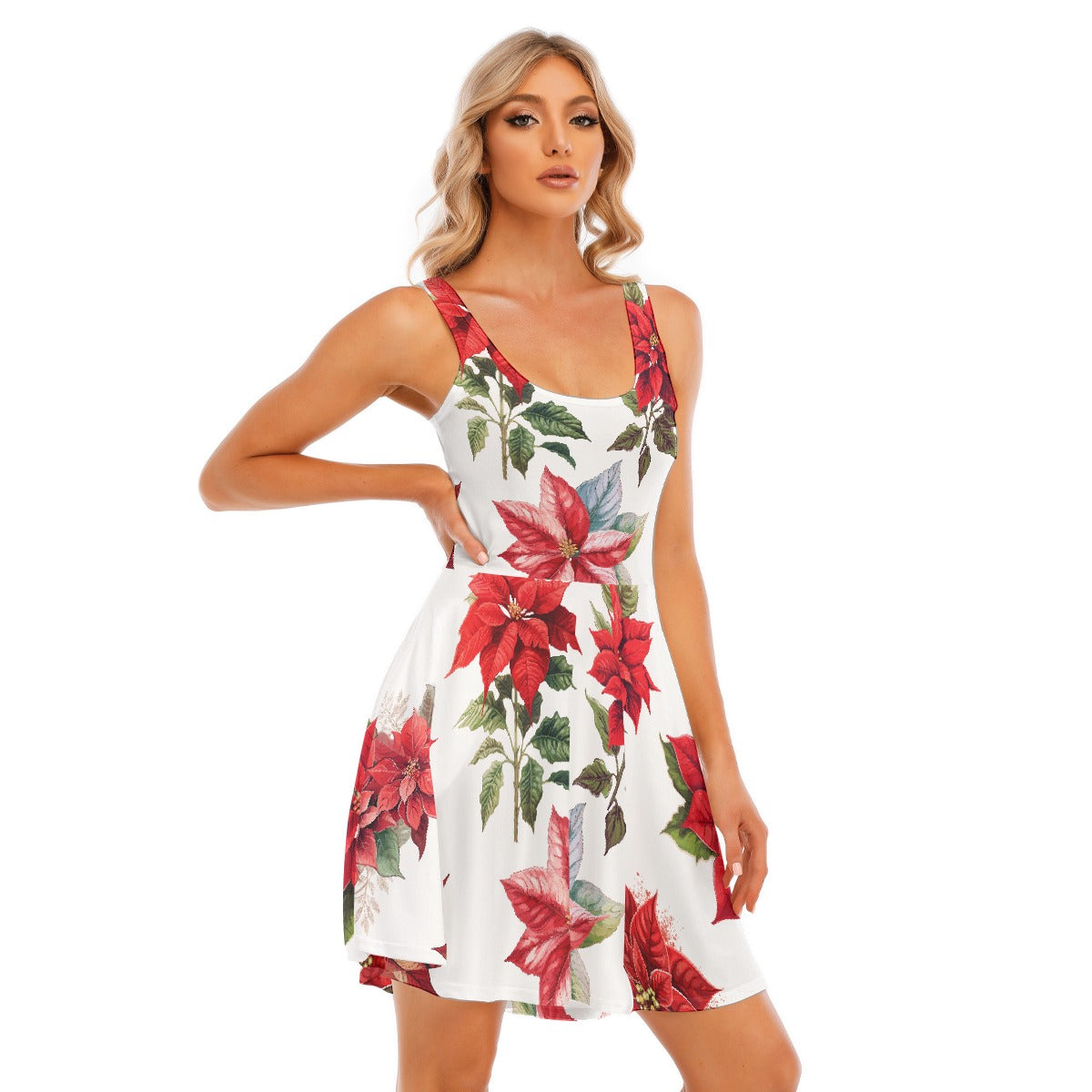 All-Over Print Women's Tank Vest Dress