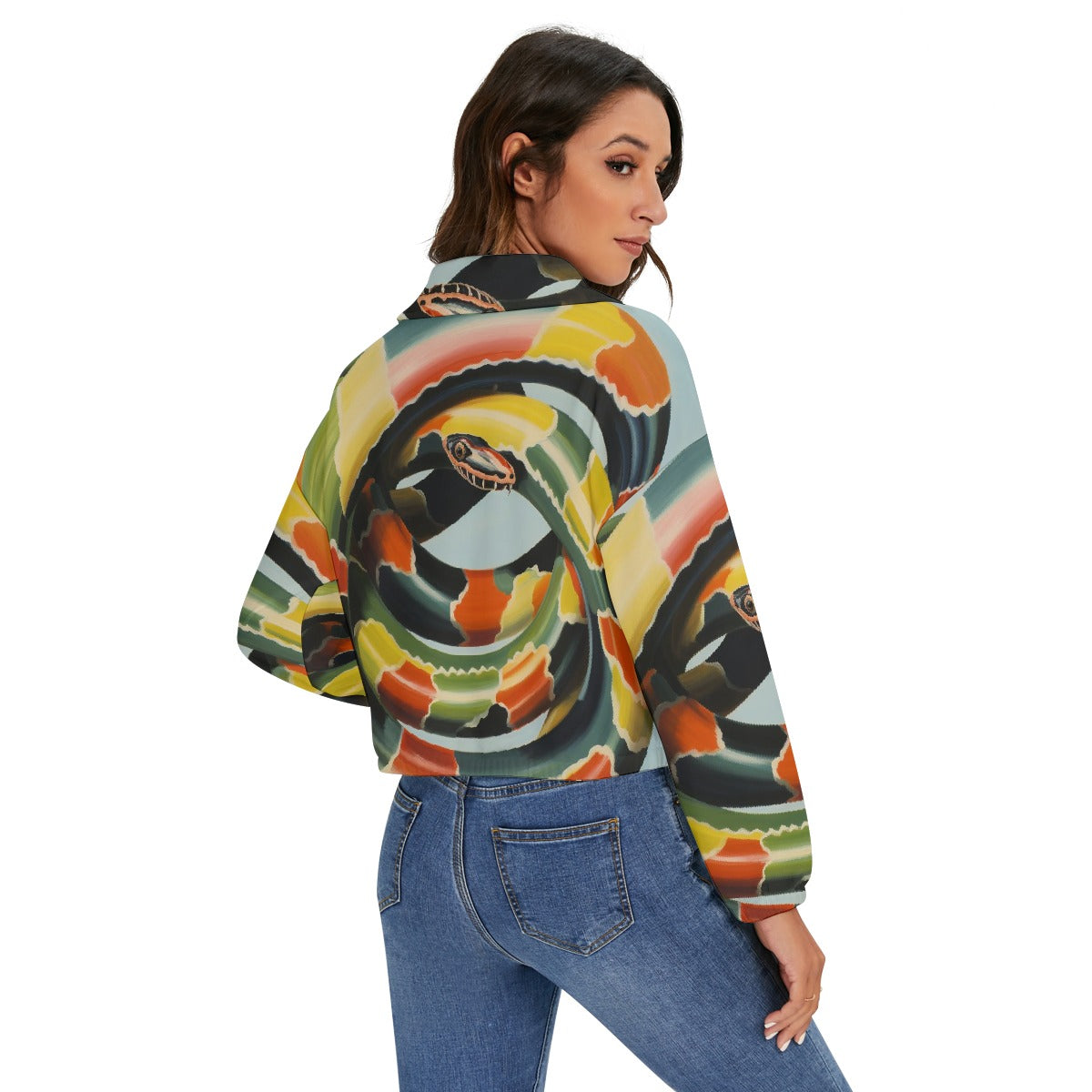 All-Over Print Women's Zip Jacket