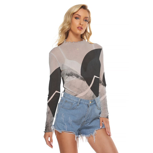 All-Over Print Women's Mesh T-shirt