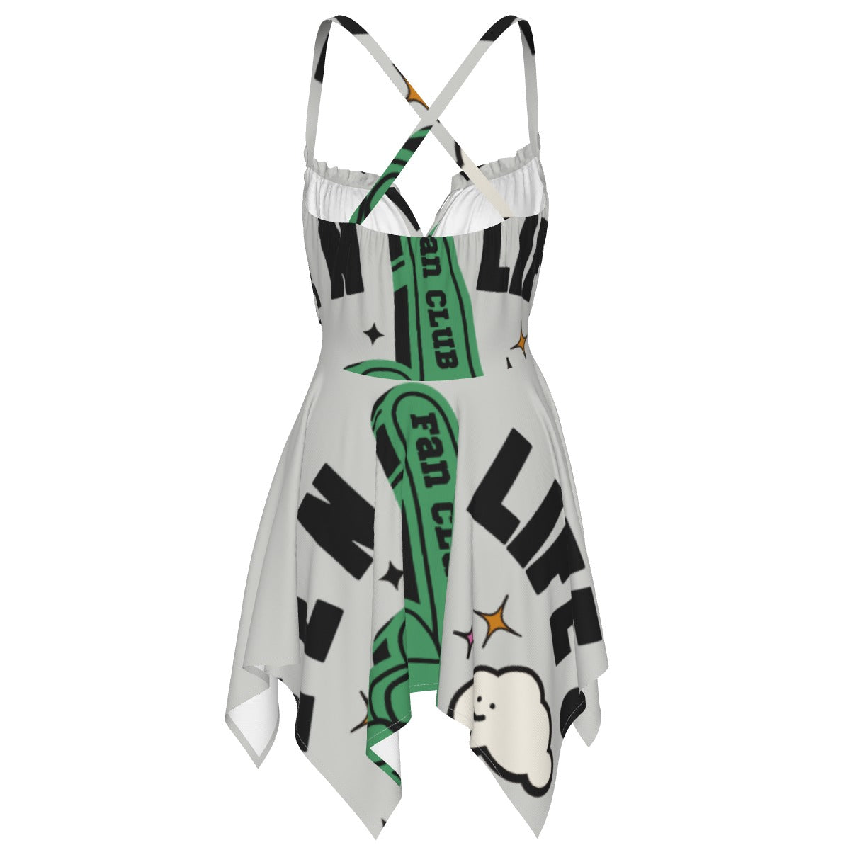 All-Over Print Women's Slip Dress