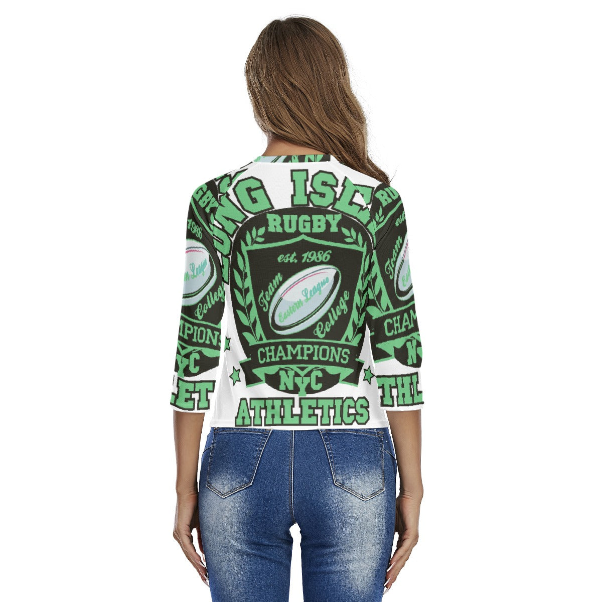 All-Over Print Women's Raglan Sleeves T-shirts