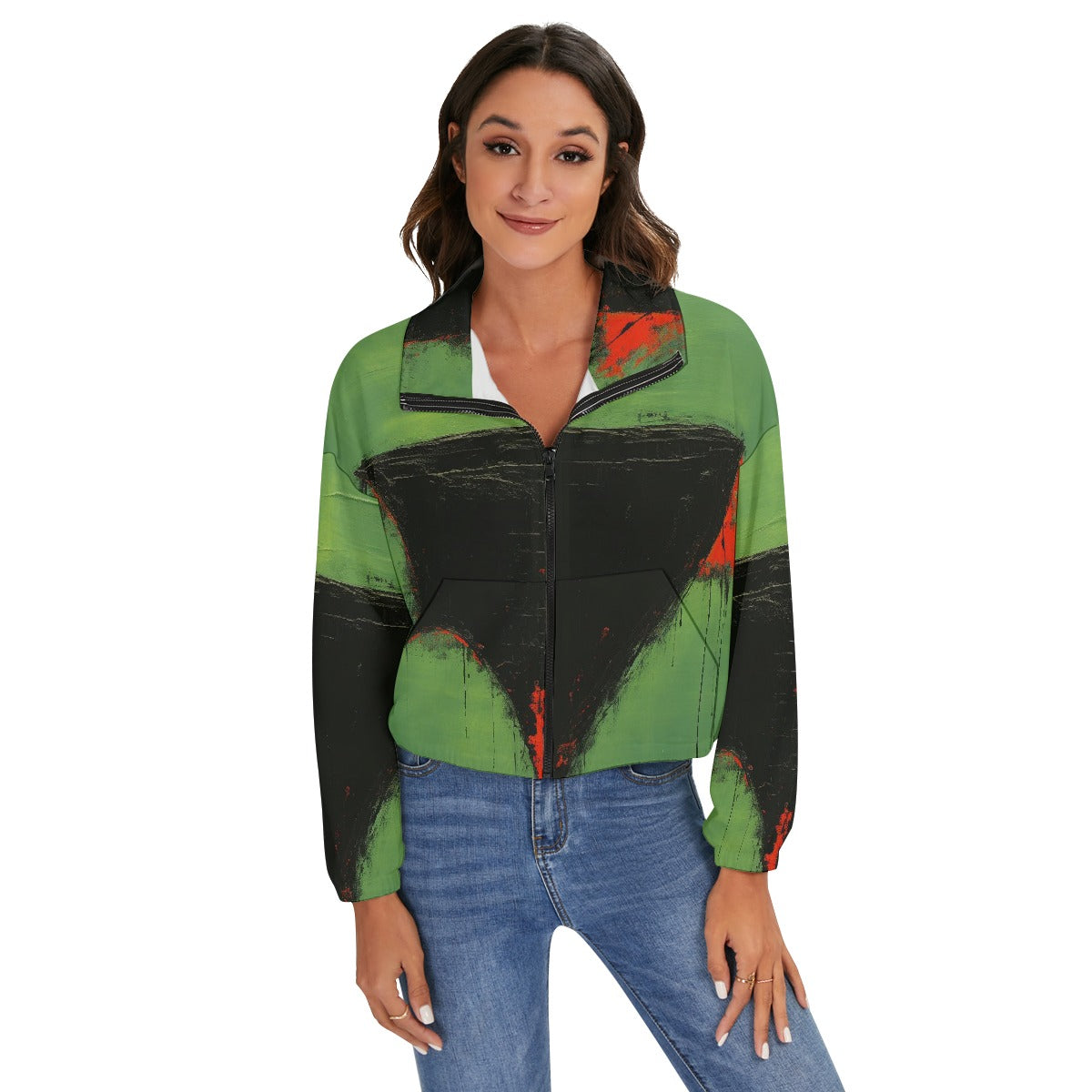 All-Over Print Women's Zip Jacket