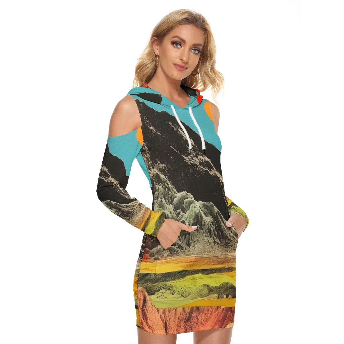 All-Over Print Women's Tight Dress