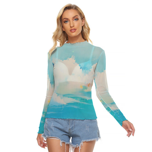 All-Over Print Women's Mesh T-shirt