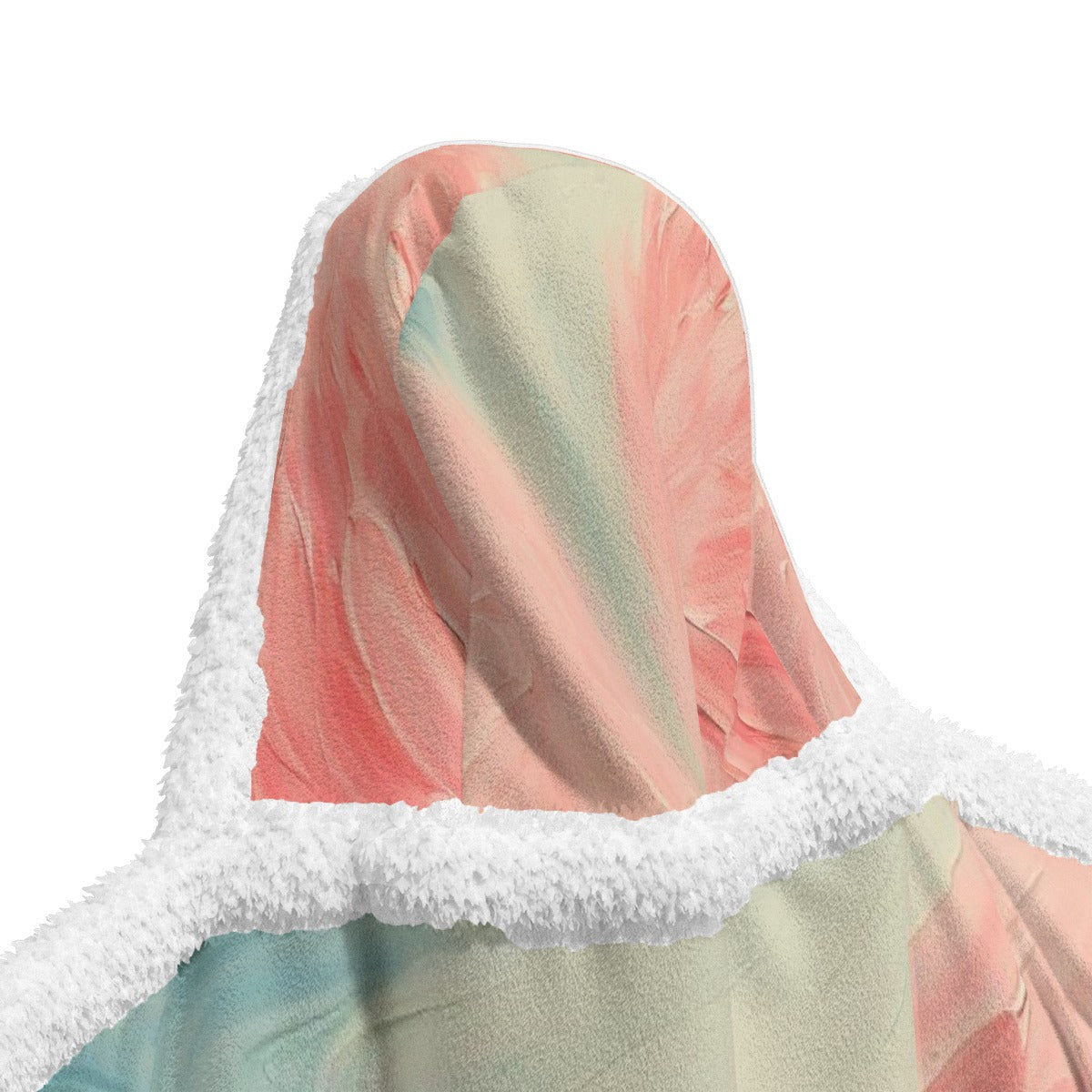 All-Over Print Unisex Wearable Hooded Blanket