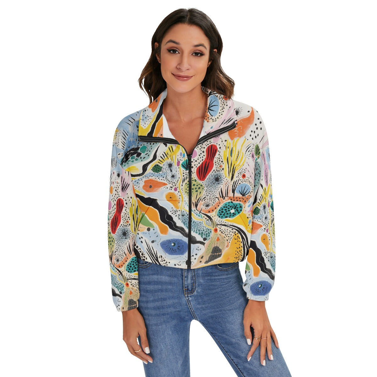 All-Over Print Women's Zip Jacket