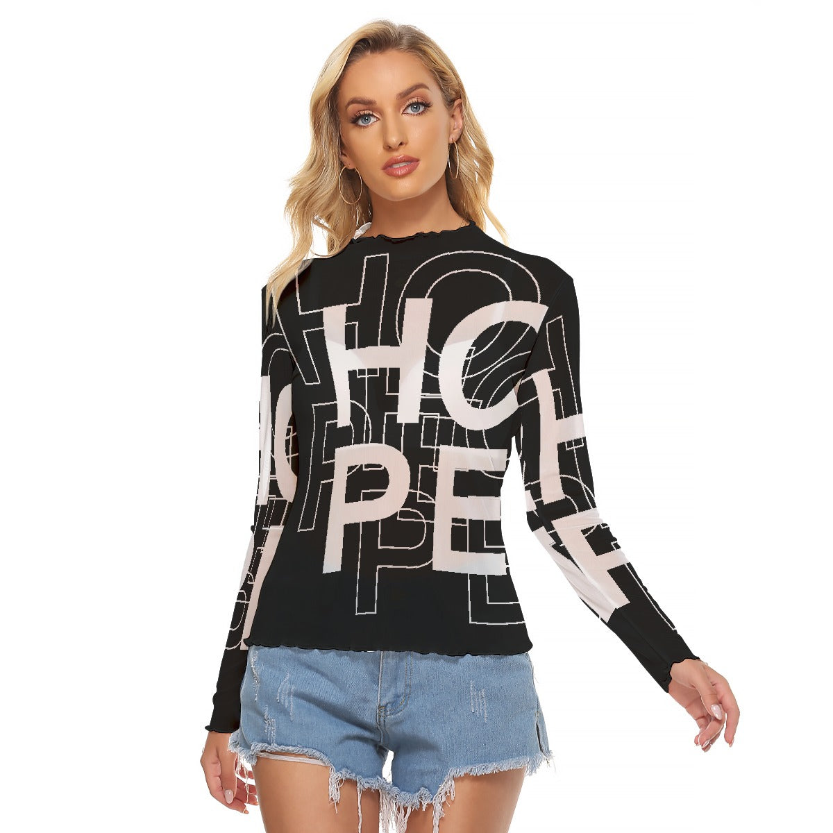 All-Over Print Women's Mesh T-shirt