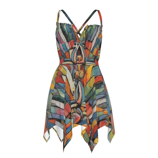 All-Over Print Women's Slip Dress