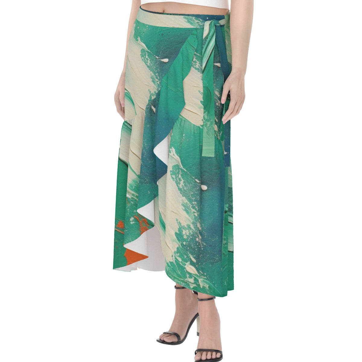 All-Over Print Women's Wrap Skirt