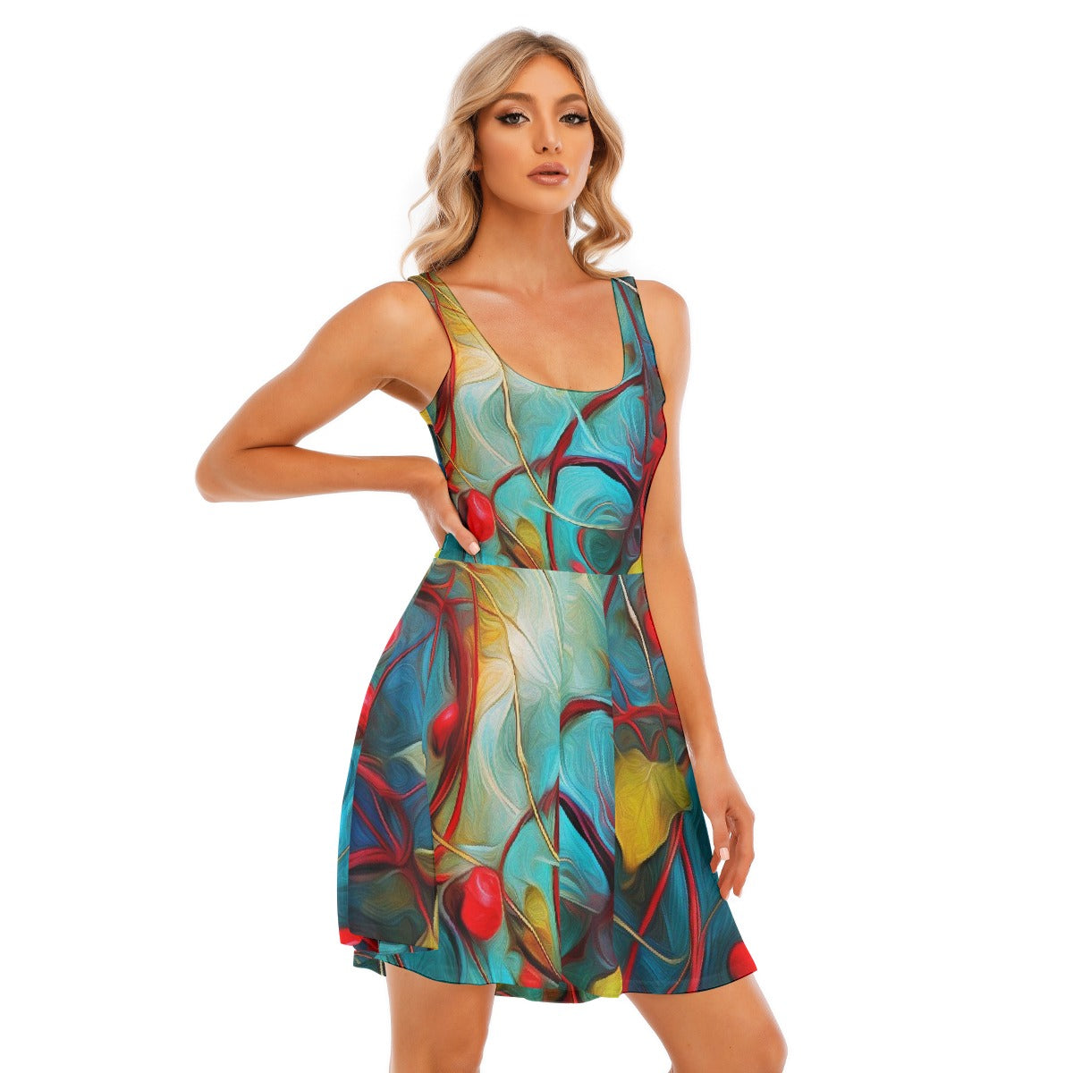 All-Over Print Women's Tank Vest Dress