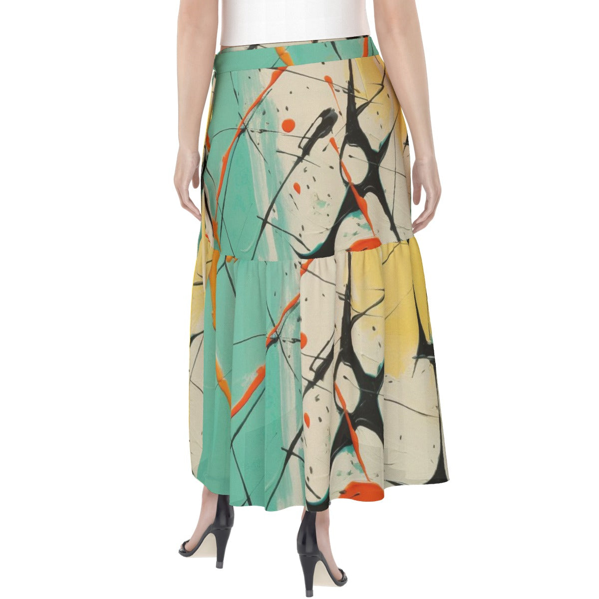 All-Over Print Women's Wrap Skirt