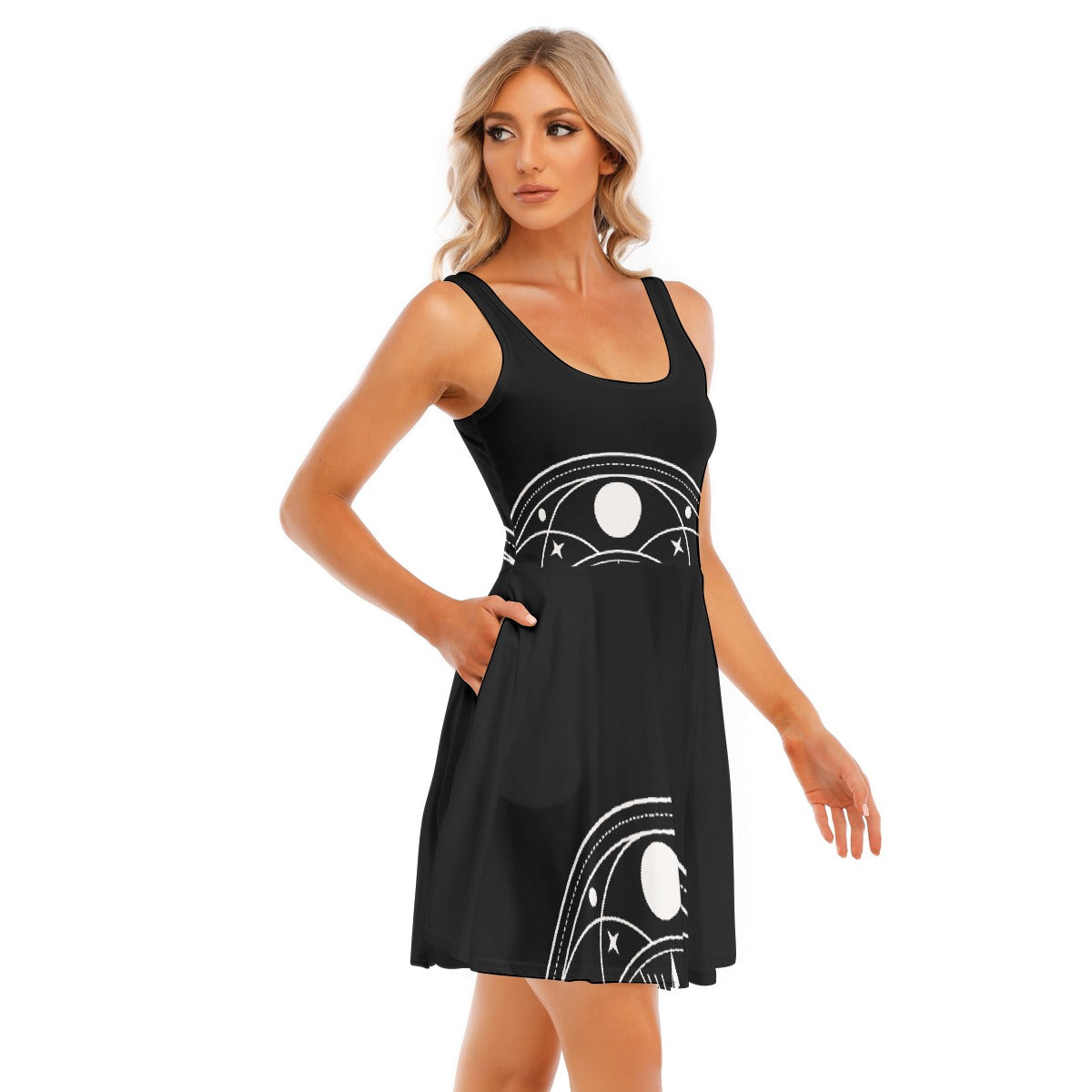 All-Over Print Women's Tank Vest Dress