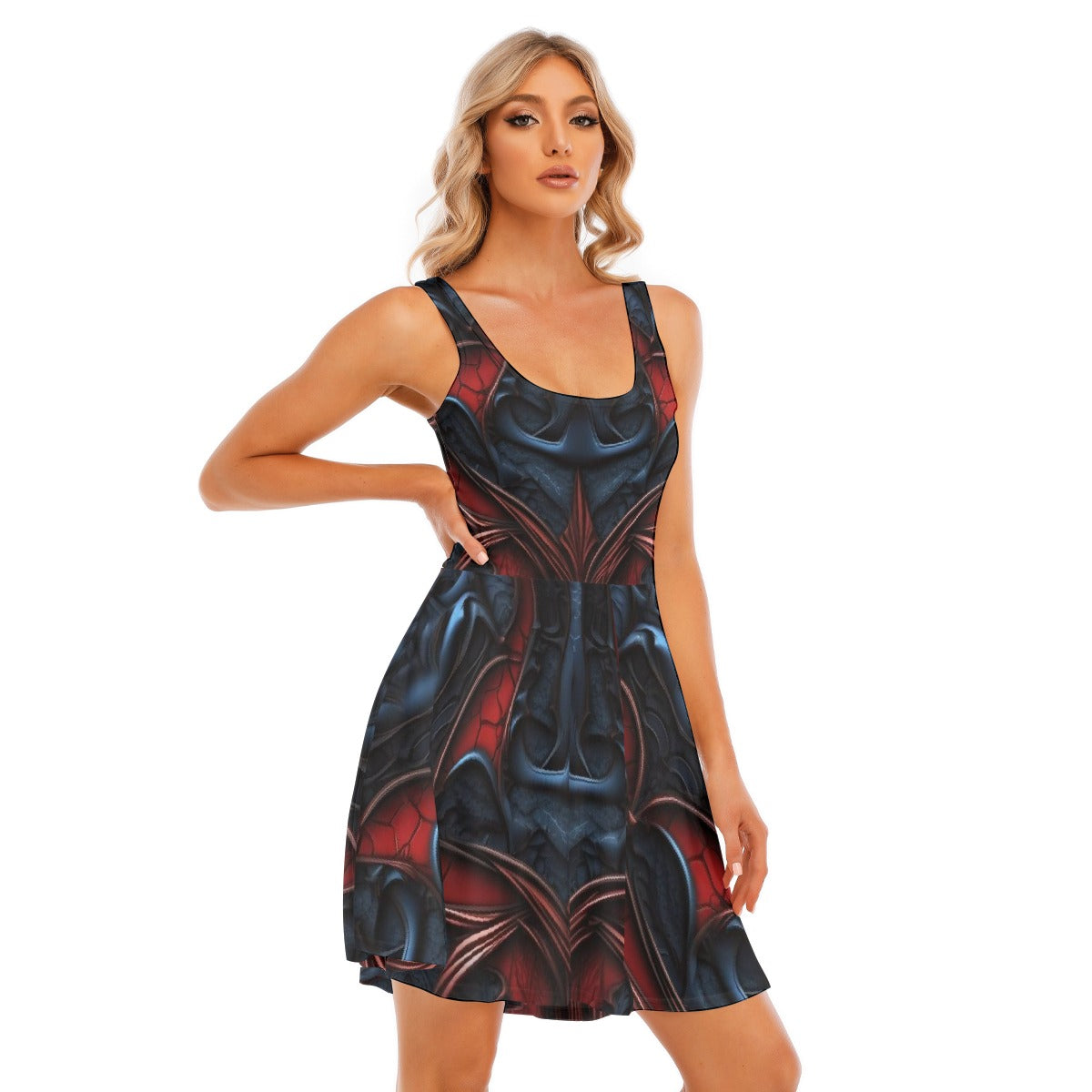 All-Over Print Women's Tank Vest Dress