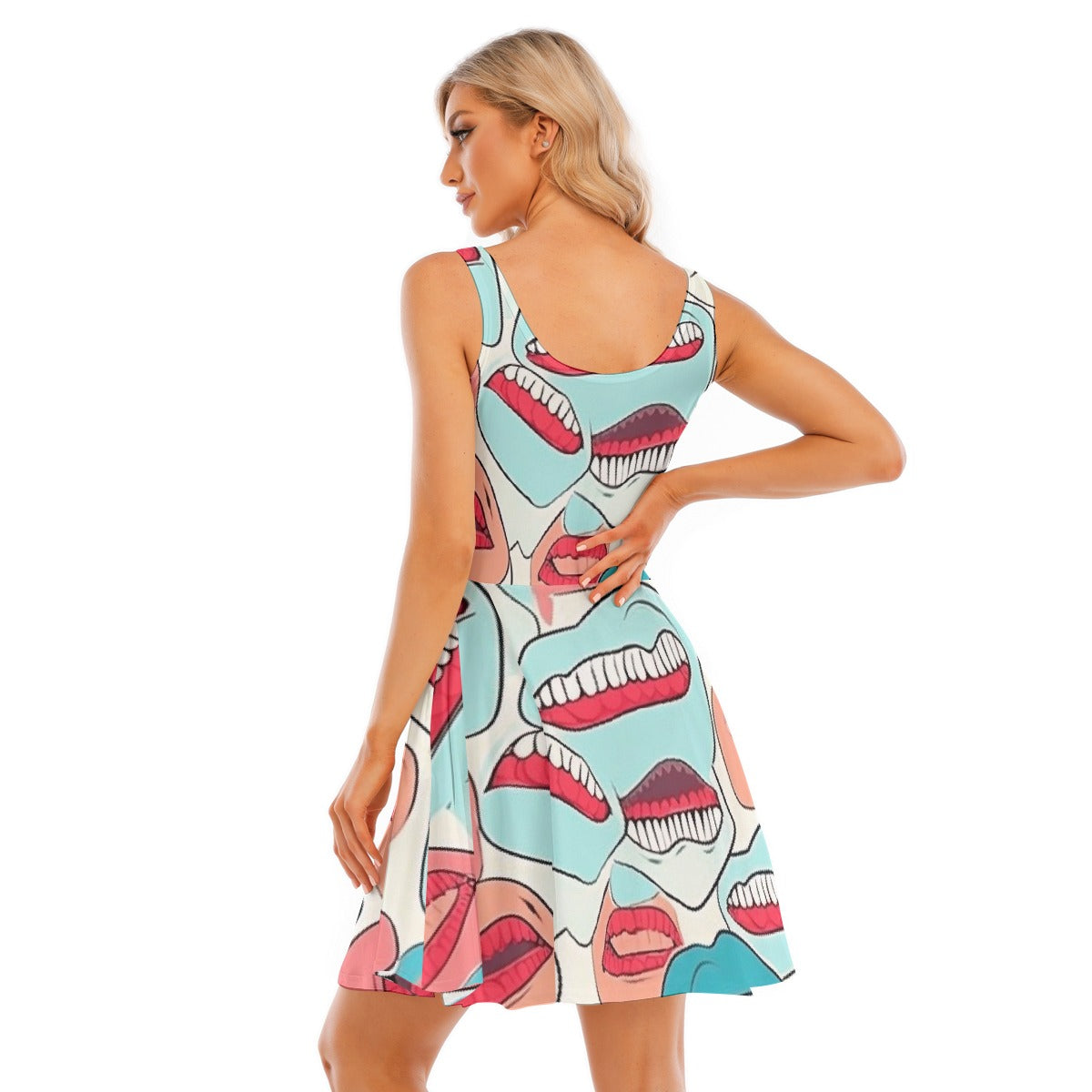 All-Over Print Women's Tank Vest Dress