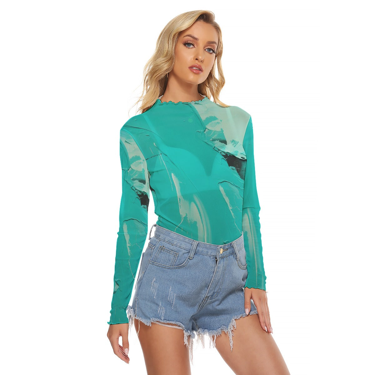 All-Over Print Women's Mesh T-shirt