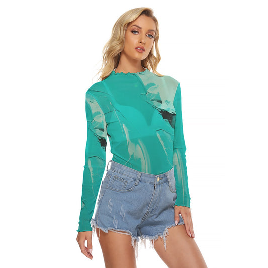 All-Over Print Women's Mesh T-shirt