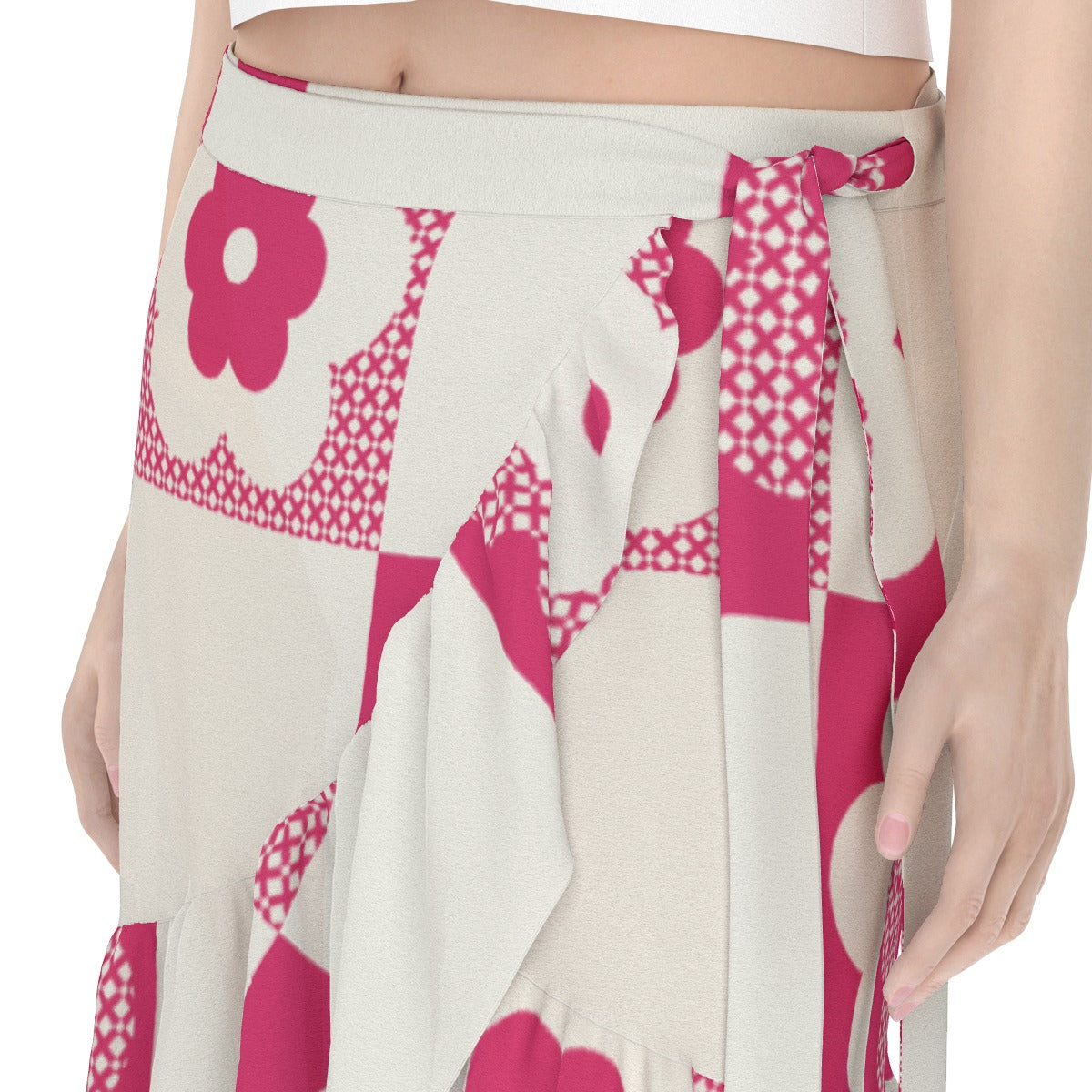 All-Over Print Women's Wrap Skirt