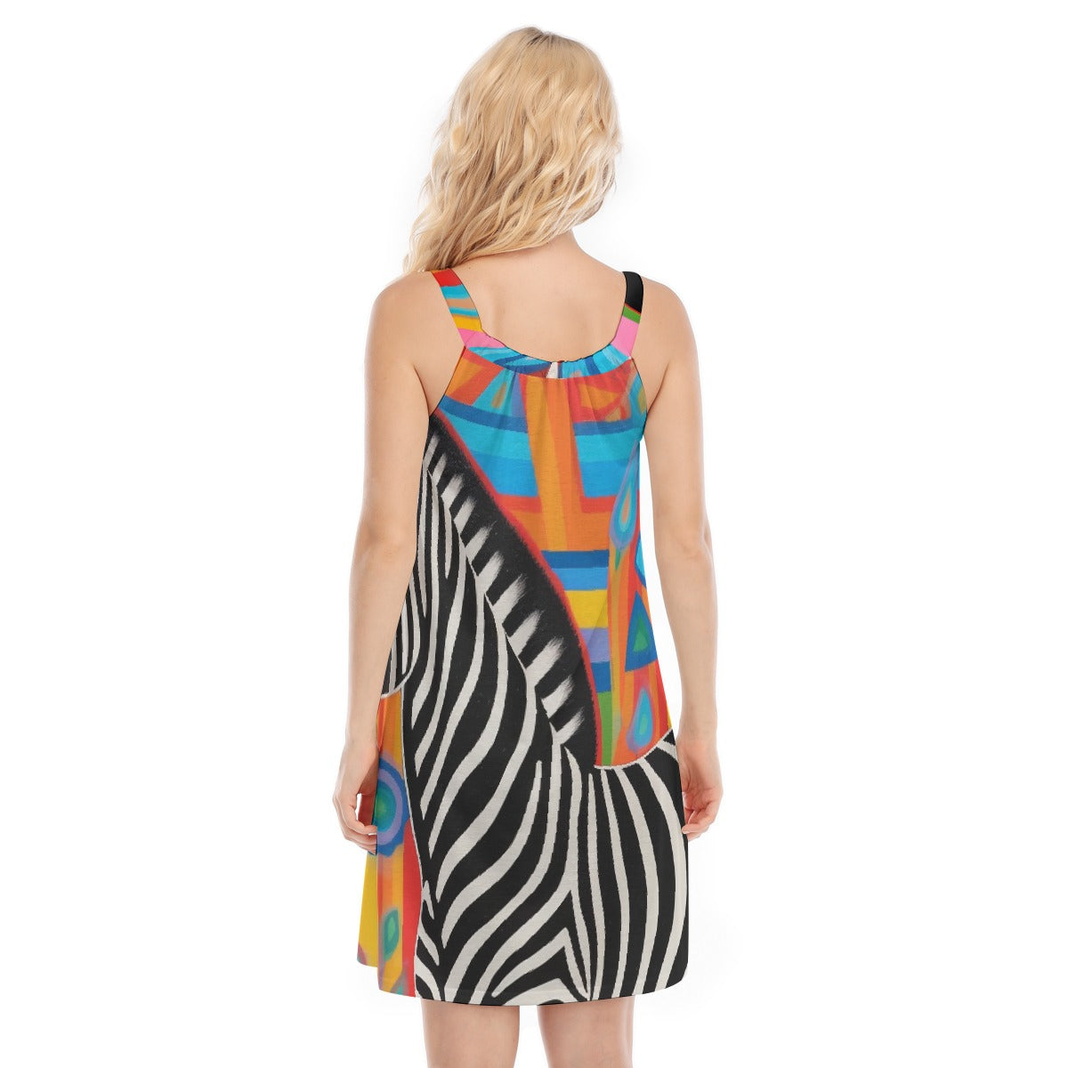 All-Over Print Women's Sleeveless Cami Dress