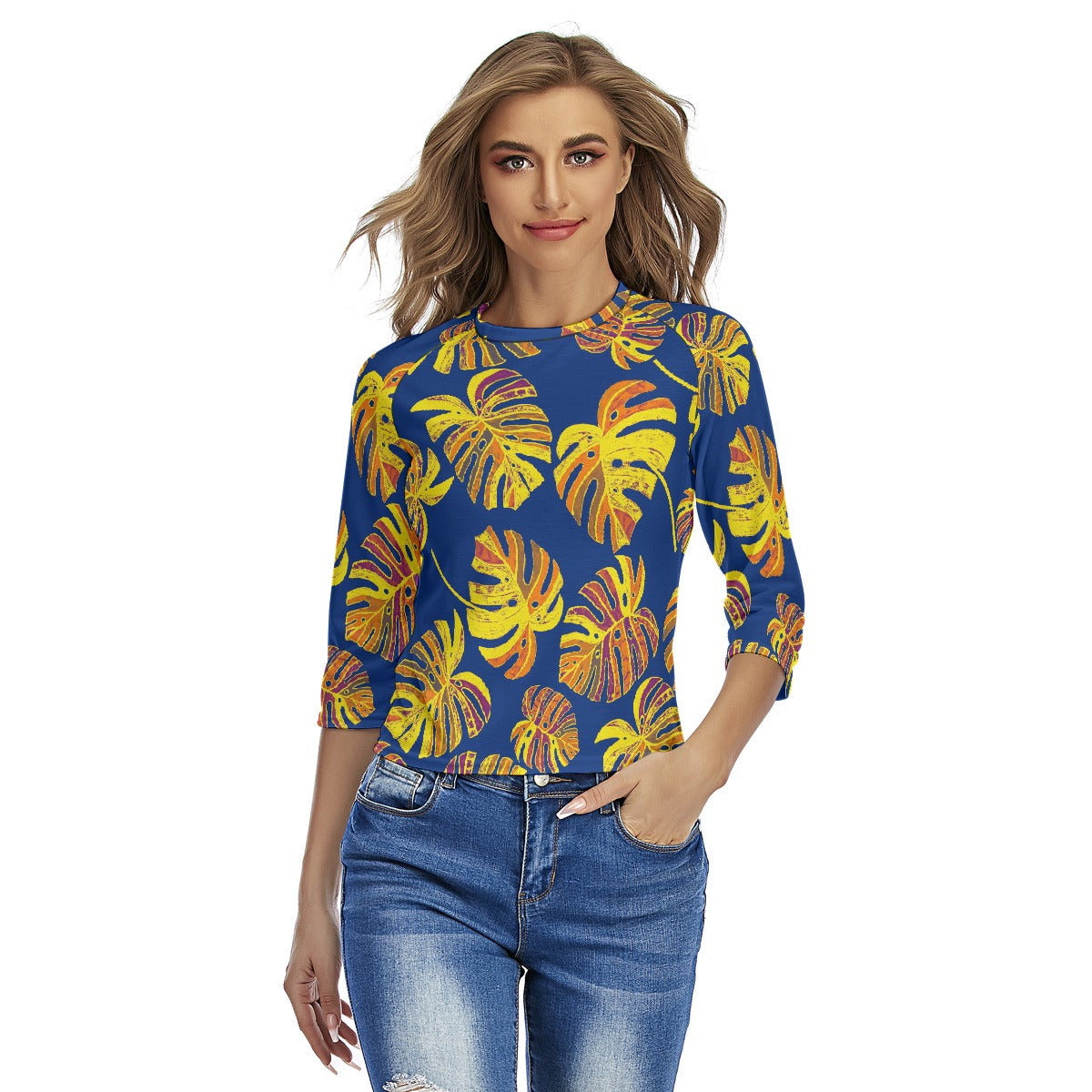 All-Over Print Women's Raglan Sleeves T-shirts