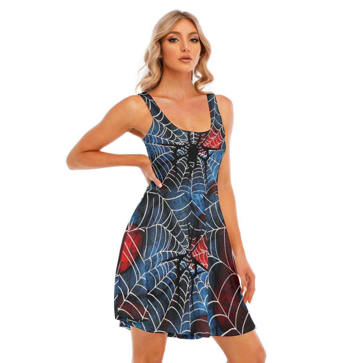 All-Over Print Women's Tank Vest Dress