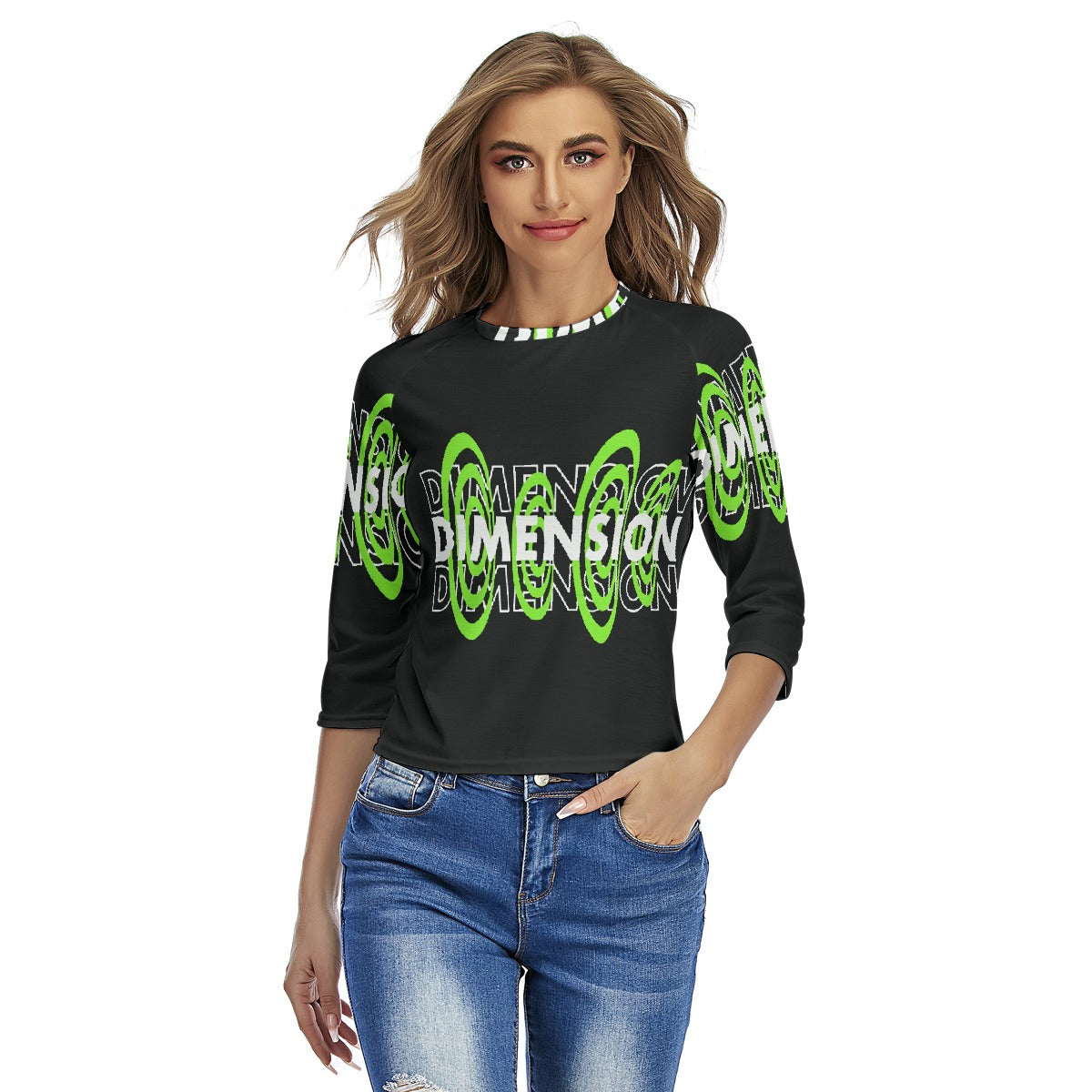 All-Over Print Women's Raglan Sleeves T-shirts