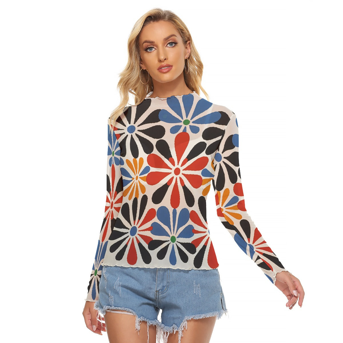 All-Over Print Women's Mesh T-shirt