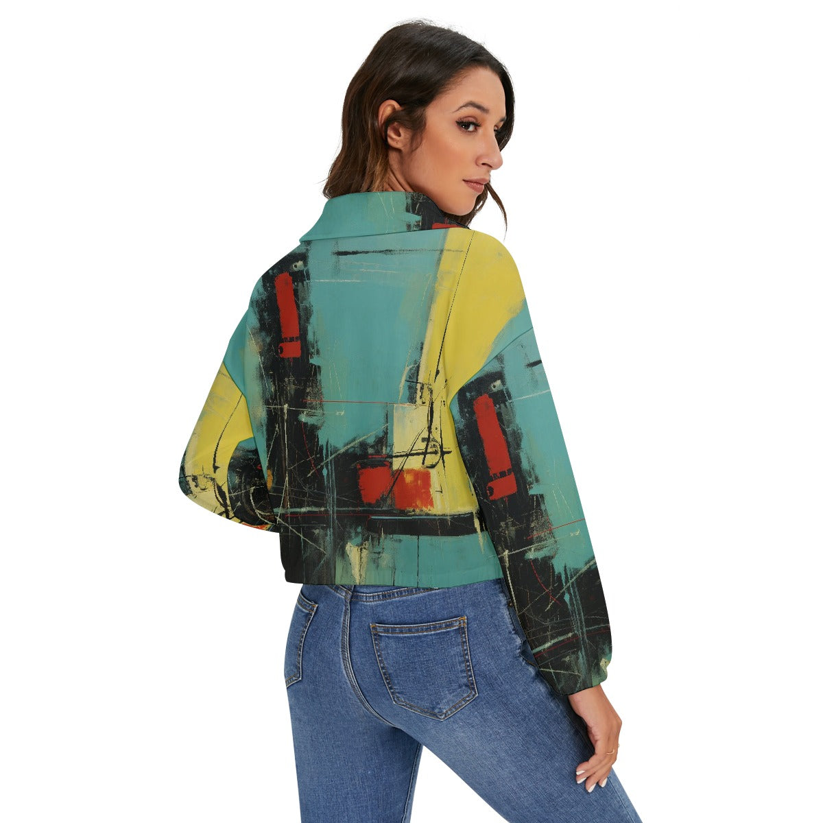 All-Over Print Women's Zip Jacket