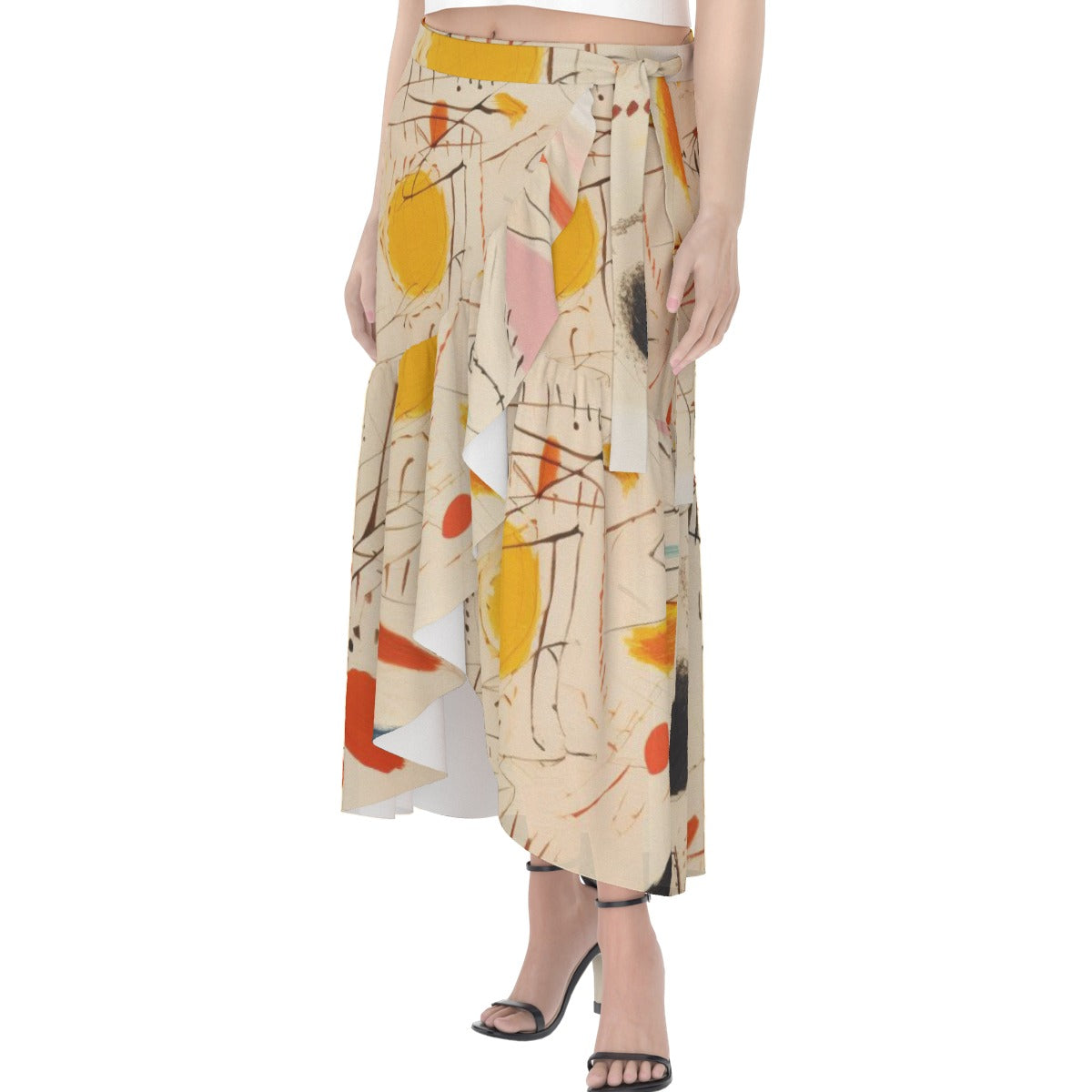 All-Over Print Women's Wrap Skirt