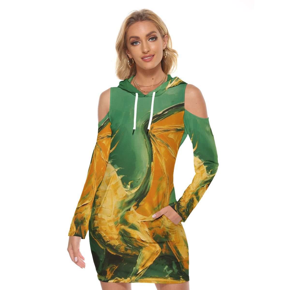 All-Over Print Women's Tight Dress