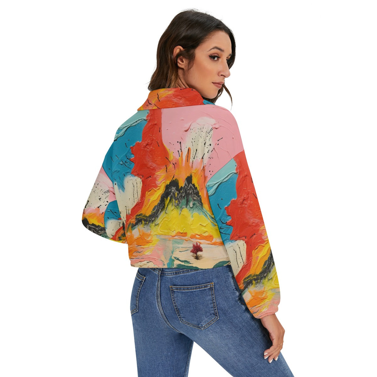 All-Over Print Women's Zip Jacket